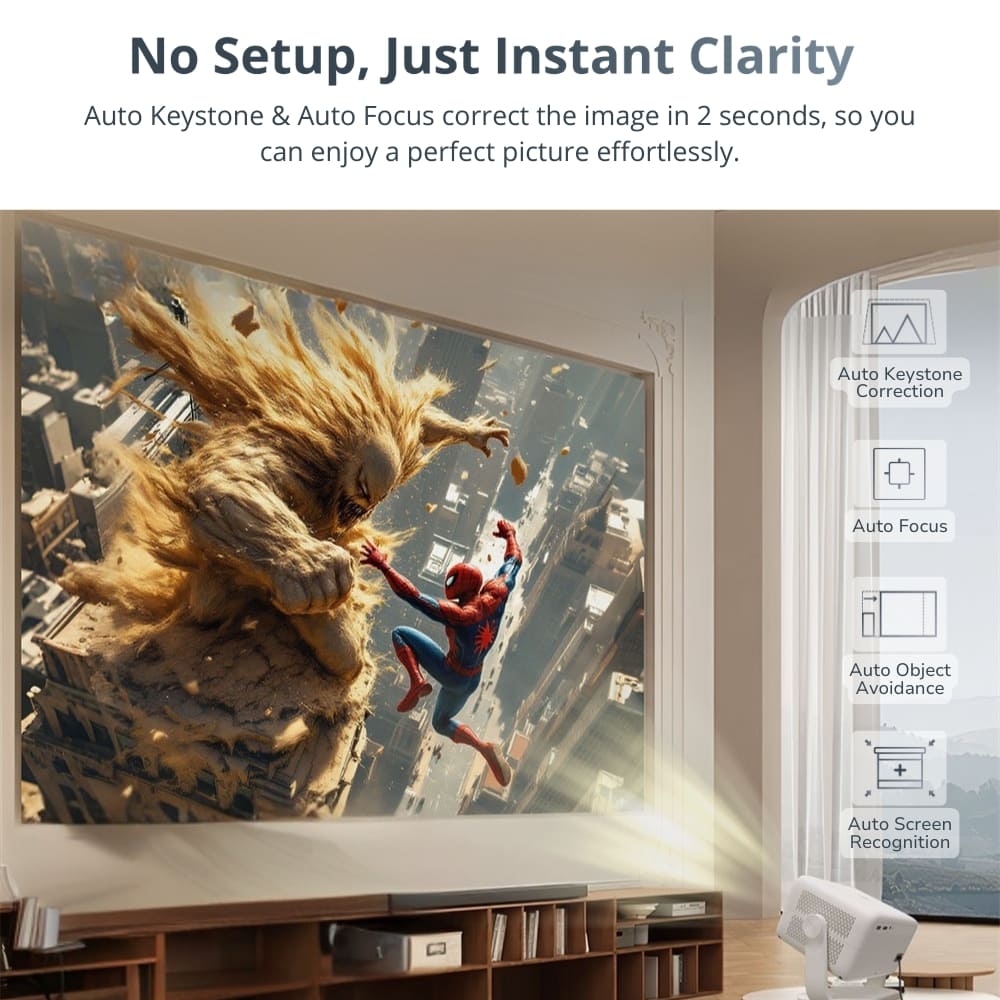 Vision Beam™ Pro 2 - Home Theater Experience
