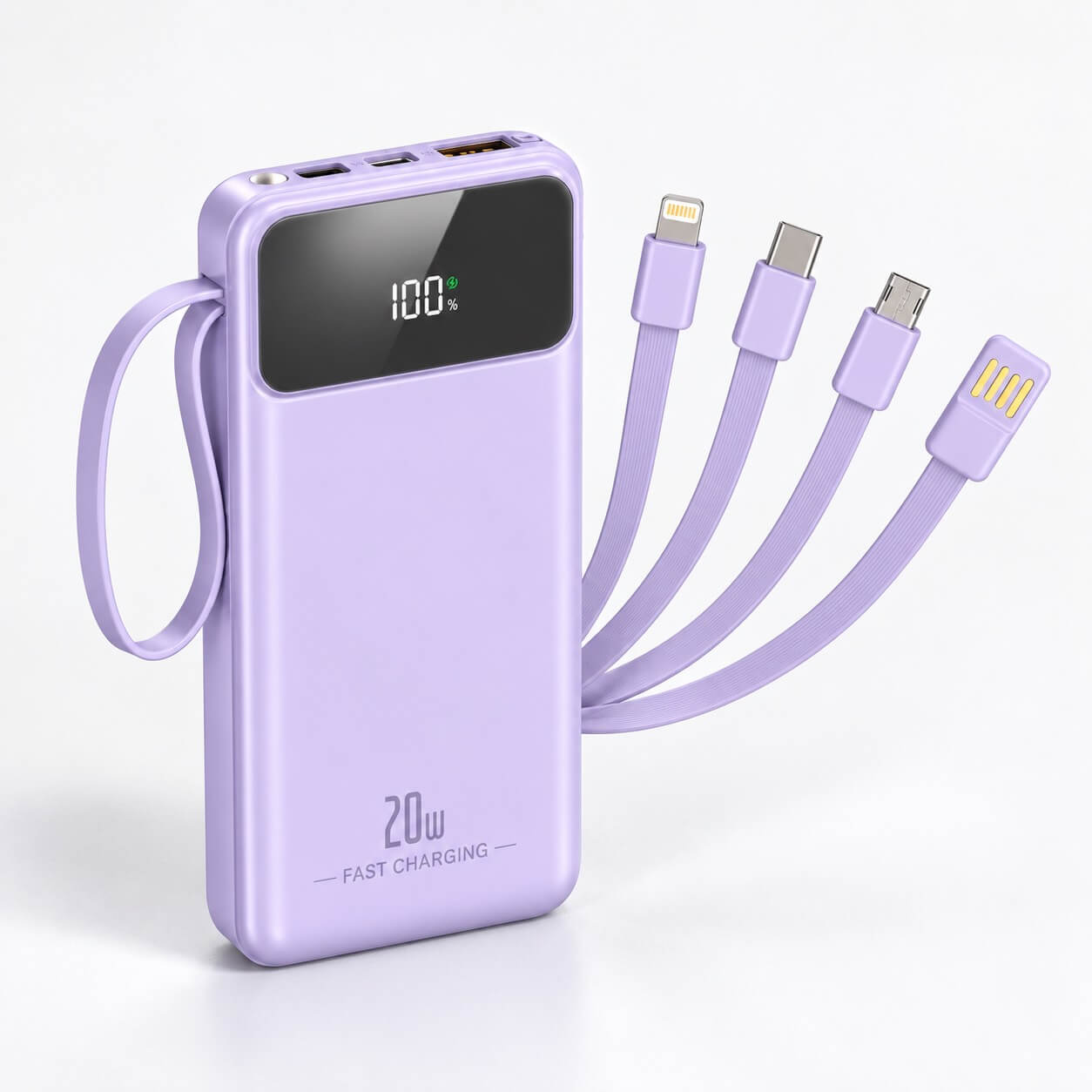 ViPower Quad - 4-Cable Power Bank