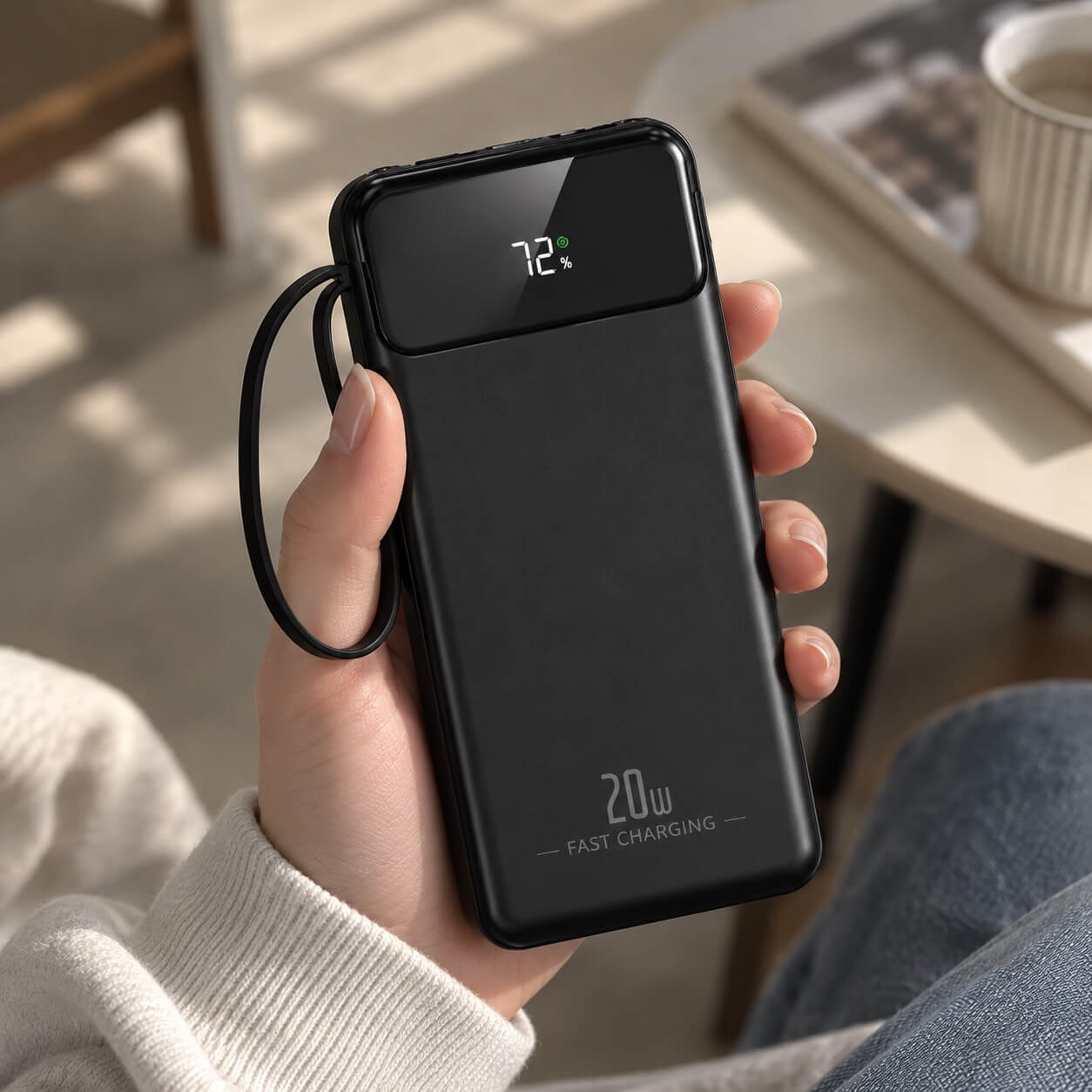 ViPower Quad - 4-Cable Power Bank