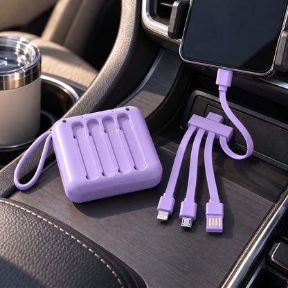 ViPower Quad Mini - 4-Cable Mini Power Bank