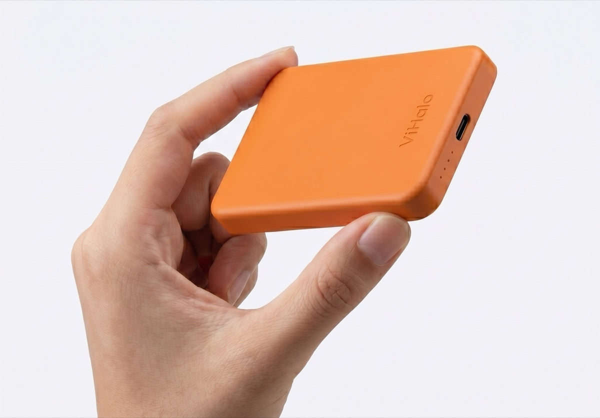 ViPower Halo held in a hand